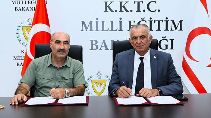 Milli Eğitim Bakanlığı ile Baf Ülkü Yurdu Spor Kulübü Arasında İş Birliği Protokolü İmzalandı