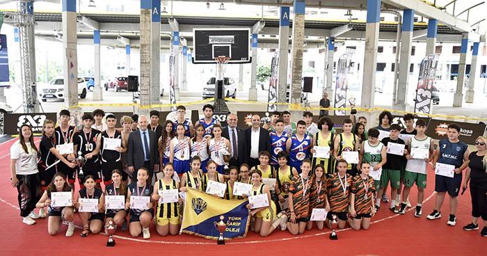  3X3 ortaokul ve liseler arası Basketbol turnuvası 