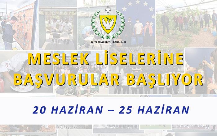 Meslek Liselerine Başvurular