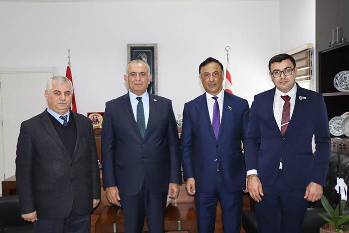 Bakan Çavuşoğlu, Elman Nasirov ve Beraberindeki Heyeti Kabul Etti