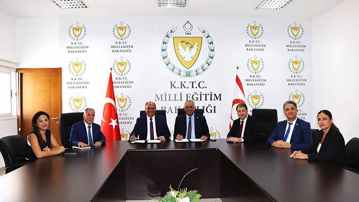 Milli Eğitim Bakanlığı ve Değirmenlik- Akıncılar Belediyesi Arasında İki Ayrı Protokole İmza Atıldı