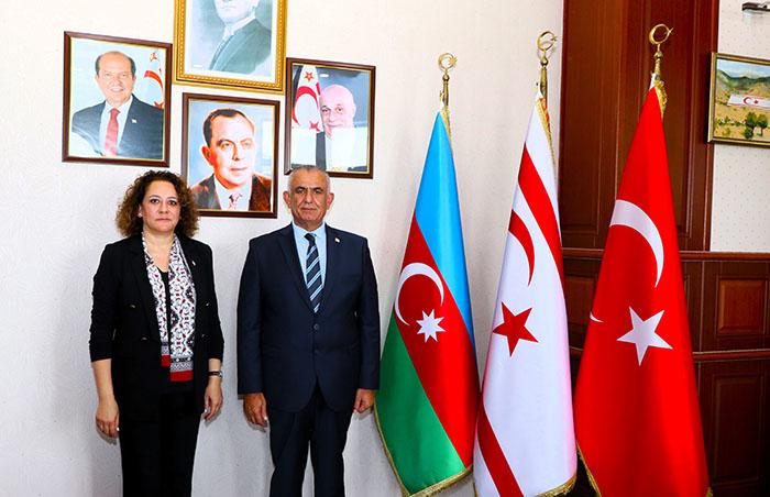 Çavuşoğlu, Kktc Bakü Temsilciliğini Ziyaret Etti