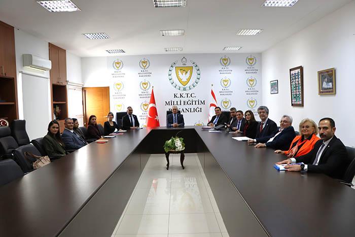 Milli Eğitim Bakanı Nazım Çavuşoğlu Başkanlığında Yükseköğretim Toplantısı Gerçekleştirildi