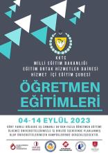 Öğretmen Eğitimleri 04-14 Eylül 2023